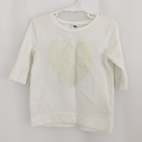 Old Navy Heart Sweater - Picture 1 of 3